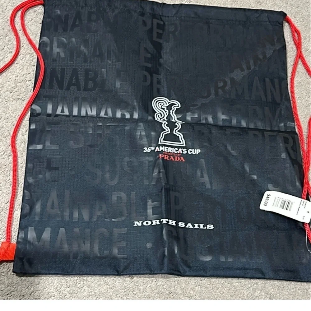 Prada Black Drawstring Bag
